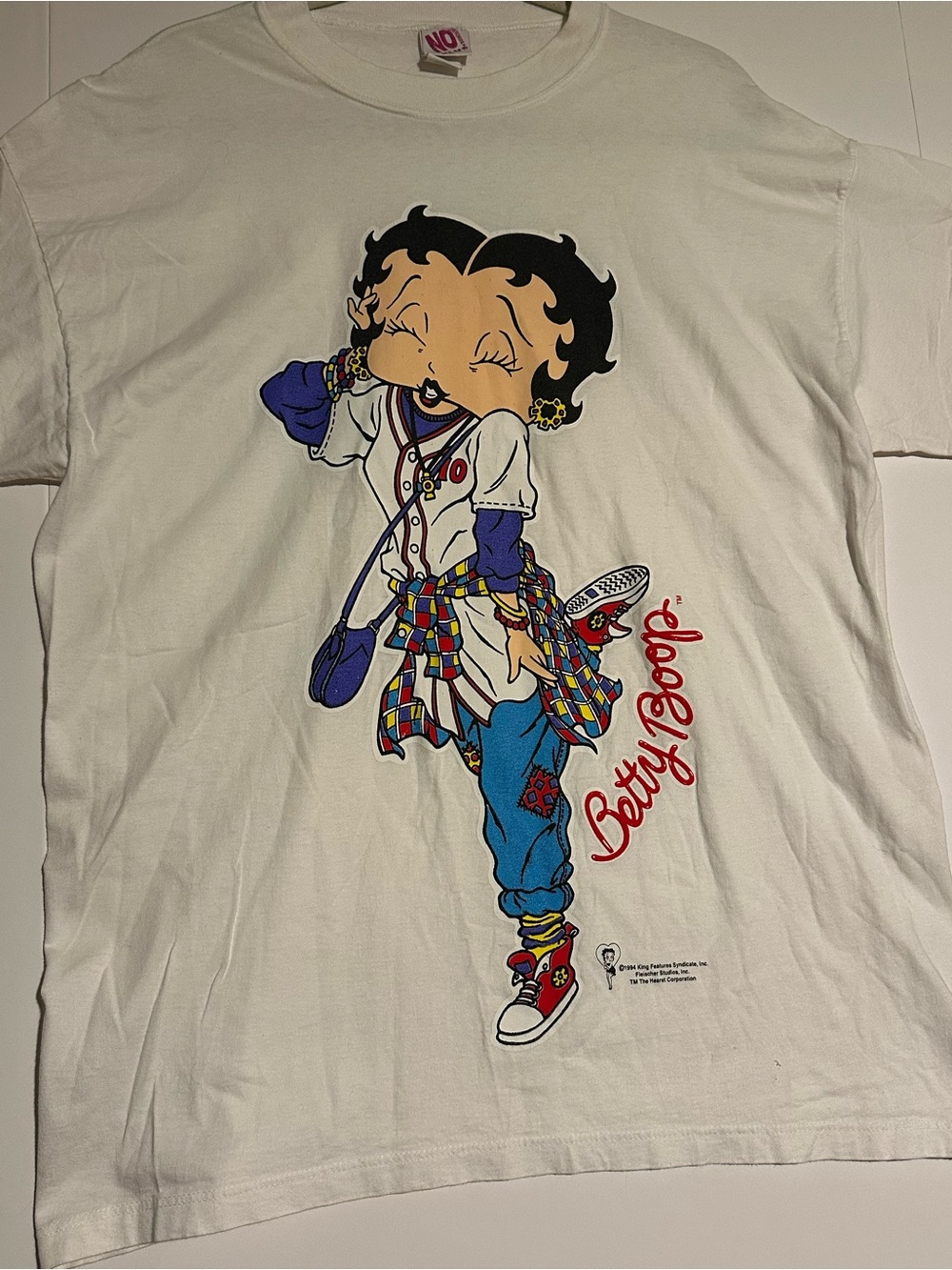 🌟 VINTAGE 1994 BETTY BOOP BASEBALL TEE 🌟